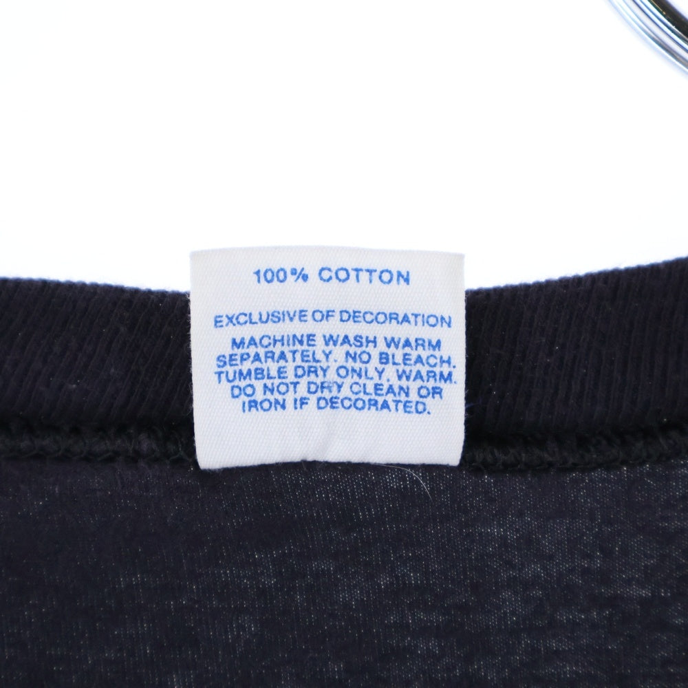 VINTAGE(ヴィンテージ) 90s Disney Mickey Mouse ディズニー ミッキーマウス ビッグフェイスプリント 半袖Tシャツ カットソー ブラック