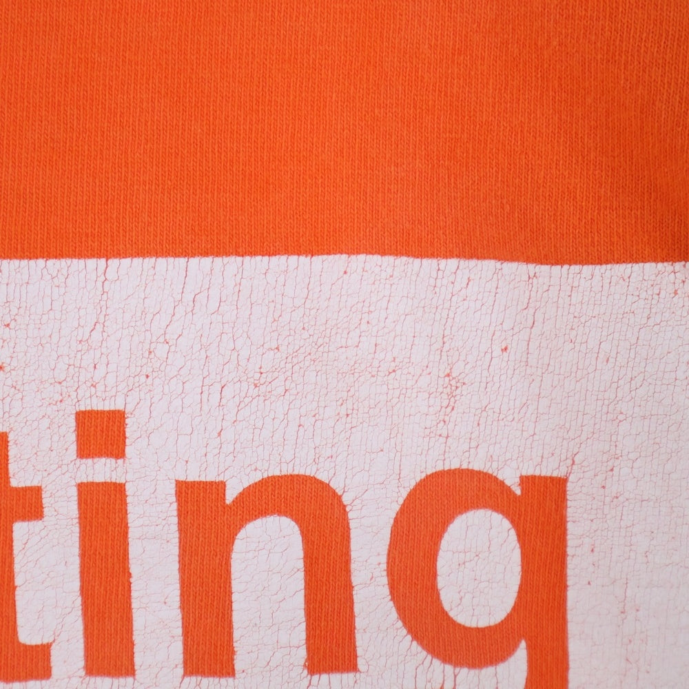 VINTAGE(ヴィンテージ) 90s Trainspotting Box Logo Movie Promo Tee トレインスポッティング 半袖Tシャツ カットソー オレンジ