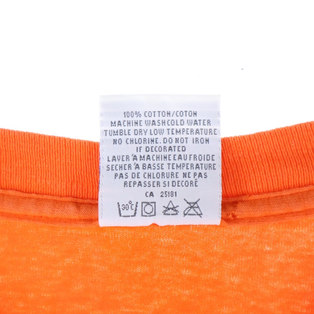 VINTAGE(ヴィンテージ) 90s Trainspotting Box Logo Movie Promo Tee トレインスポッティング 半袖Tシャツ カットソー オレンジ