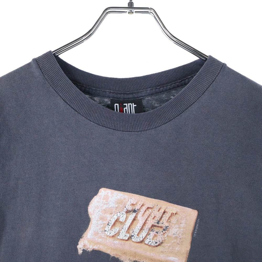 VINTAGE(ヴィンテージ) 00s FIGHT CLUB Rules Of Fight Club MOVIE TEE ファイトクラブ ルール Tシャツ 半袖カットソー ブラック