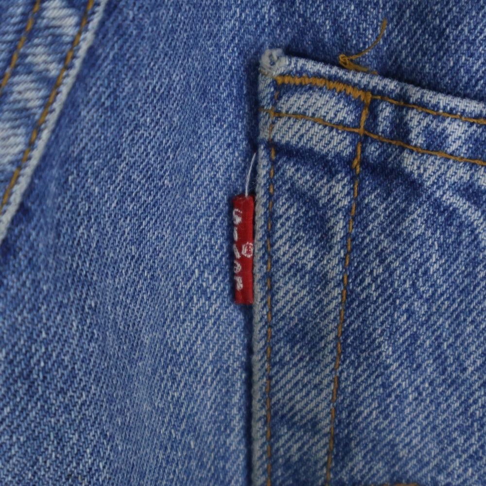 Levi's(リーバイス) × About Dreams 501 Butterfly Denim アバウトドリームス バタフライプリント リメイク デニムパンツ インディゴ