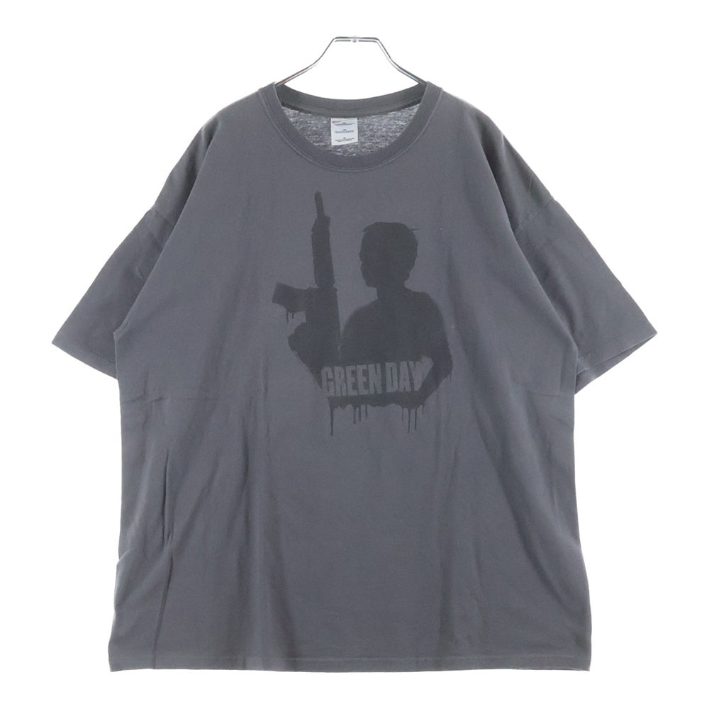 VINTAGE(ヴィンテージ) 00S GREEN DAY グラフィックプリント 半袖Tシャツ グレー