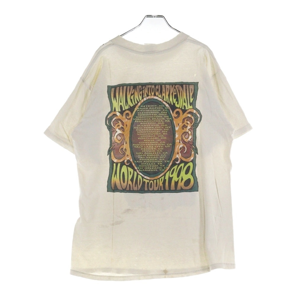 VINTAGE(ヴィンテージ) 90S Jimmy Page & Robert Plant ジミー・ペイジ&ロバート・プラント 両面プリント半袖Tシャツ カットソー ホワイト
