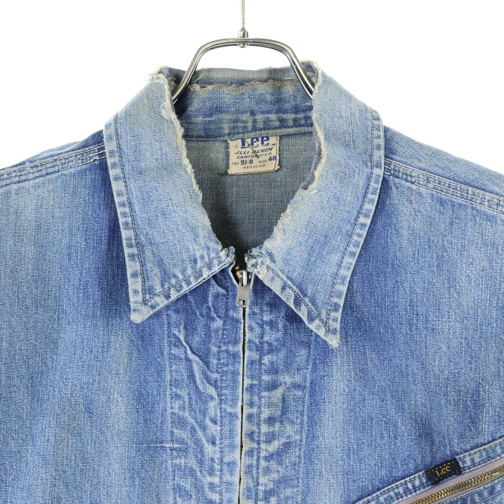 LEE(リー) 50s VINTAGE Lee 91-B デニムワークジャケット 棒TALON インディゴ