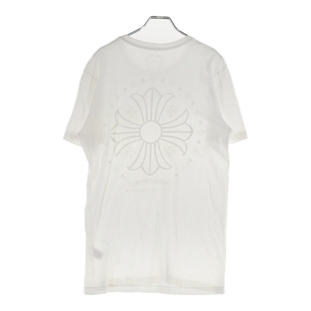 CHROME HEARTS(クロムハーツ) CH T-SHRT CHプラス クロスプリント 半袖Tシャツ ホワイト