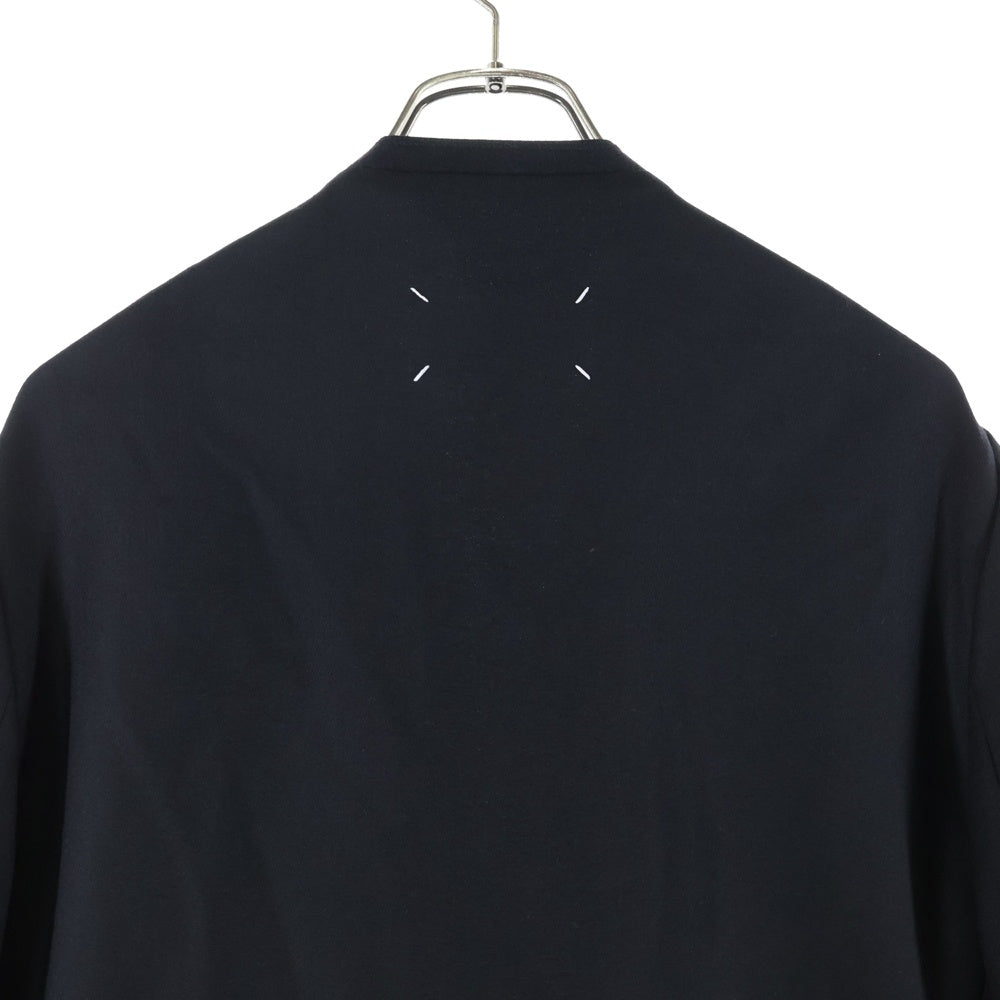 Maison Martin Margiela(メゾンマルタンマルジェラ) 25AW S50BN0318 S47782 ノーカラー ジャケット ブラック