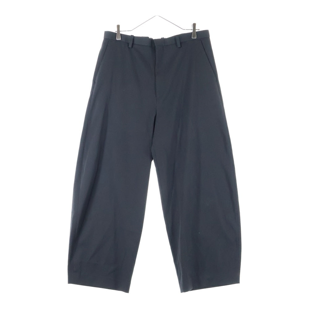H BEAUTY&YOUTH(エイチ ビューティーアンドユース) WIDE PANTS ワイドスラックス パンツ ブラック 1214-1-000002
