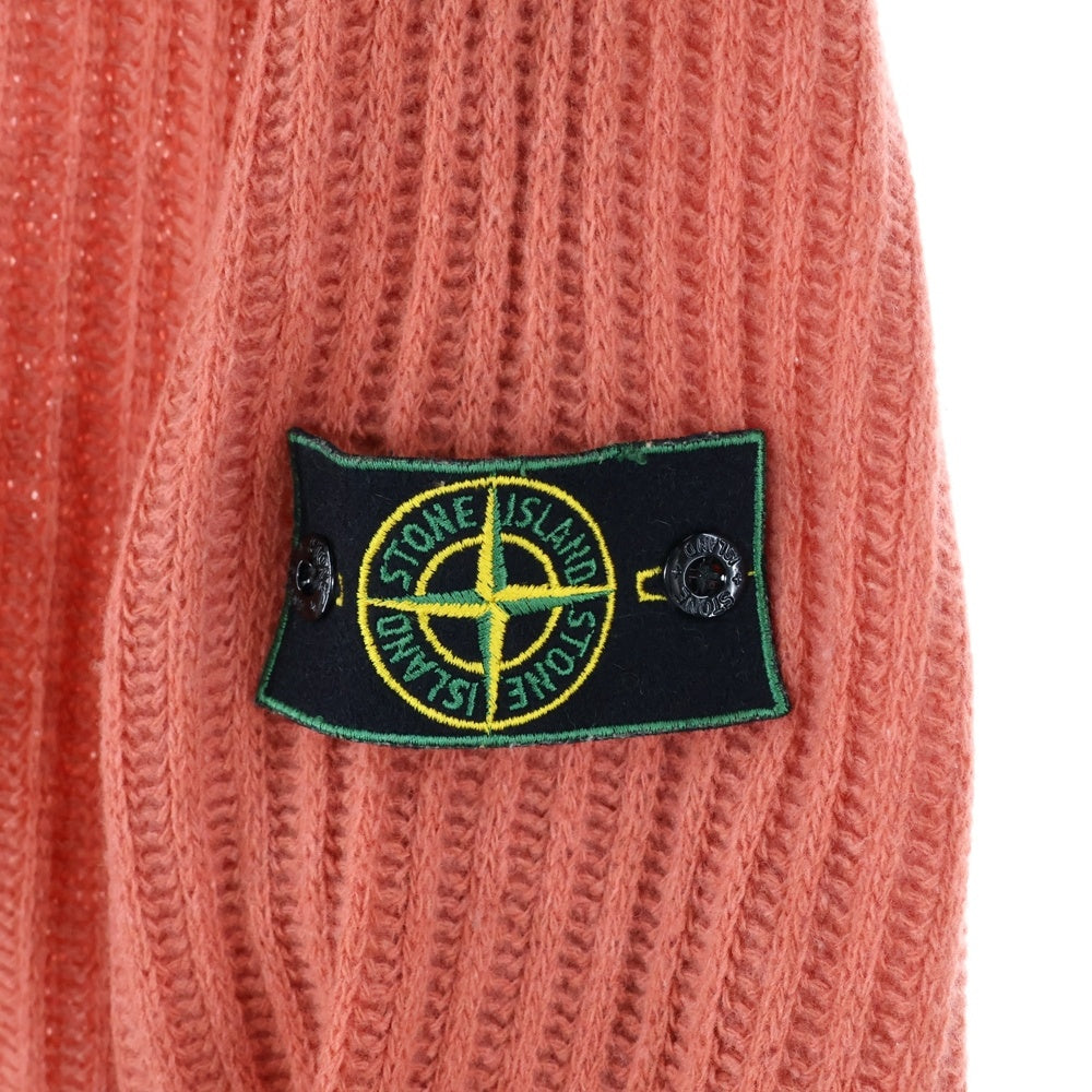 STONE ISLAND(ストーンアイランド) 90s ARCHIVE Green Edge マッシモオスティ期 ケーブル ニット セーター ピンク