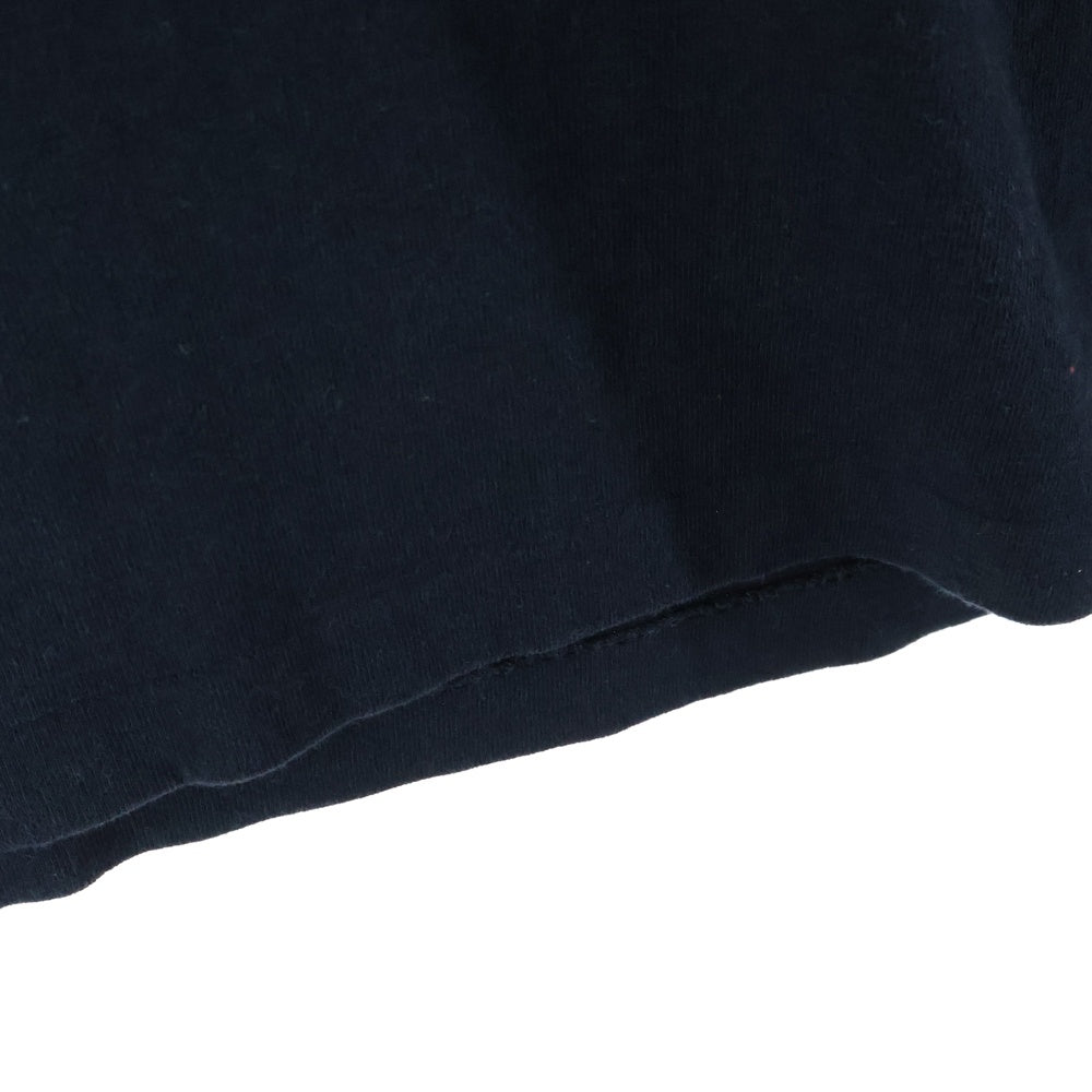 VINTAGE(ヴィンテージ) 90S ACID JUNKIES スマイルプリント ロングスリーブ 長袖Tシャツ ブラック