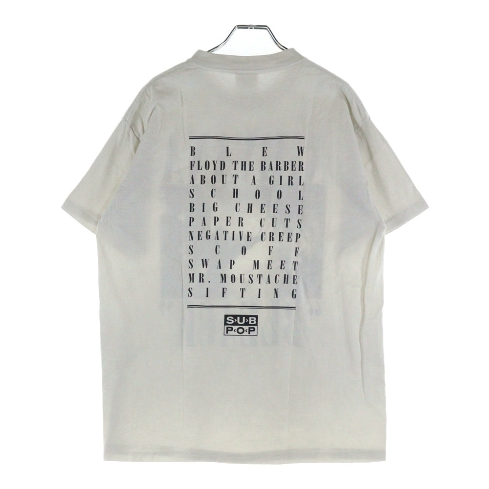 VINTAGE(ヴィンテージ) 90s NIRVANA BLEACH SUBPOP ニルヴァーナ サブポップ 半袖Tシャツ カットソー ホワイト