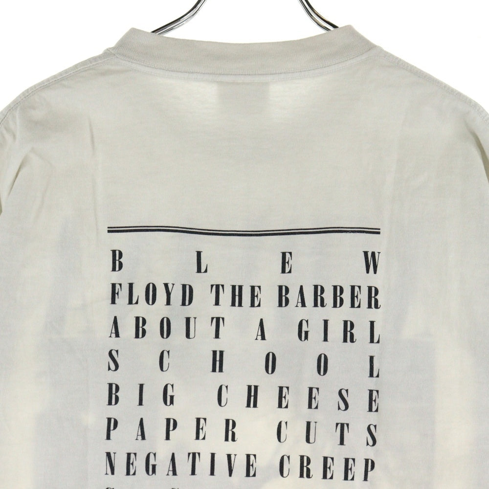 VINTAGE(ヴィンテージ) 90s NIRVANA BLEACH SUBPOP ニルヴァーナ サブポップ 半袖Tシャツ カットソー ホワイト