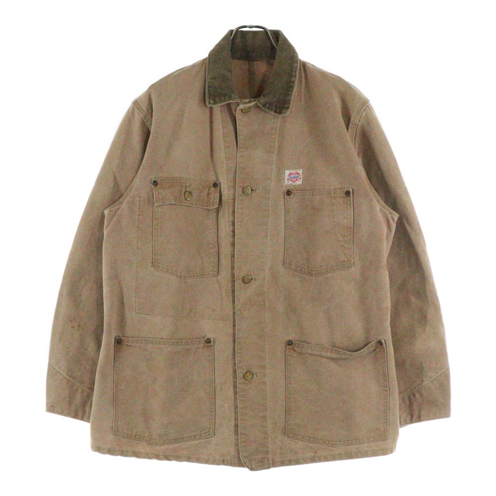 CARHARTT(カーハート) 60s VINTAGE DUCK COVERALL ハートタグ ハートボタン ダック カバーオール ベージュ
