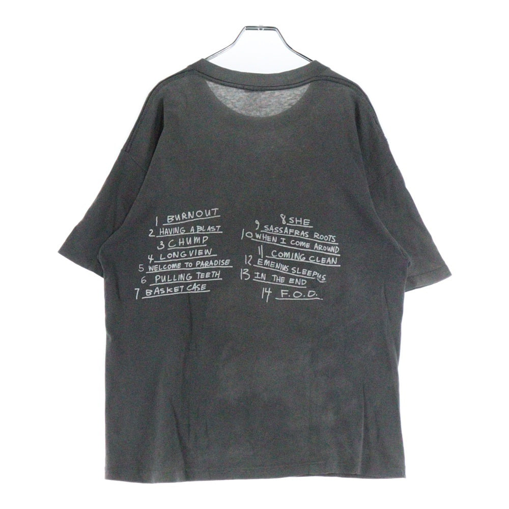 VINTAGE(ヴィンテージ) 90s GREEN DAY グリーンデイ DOOKIE 半袖Tシャツ カットソー ブラック