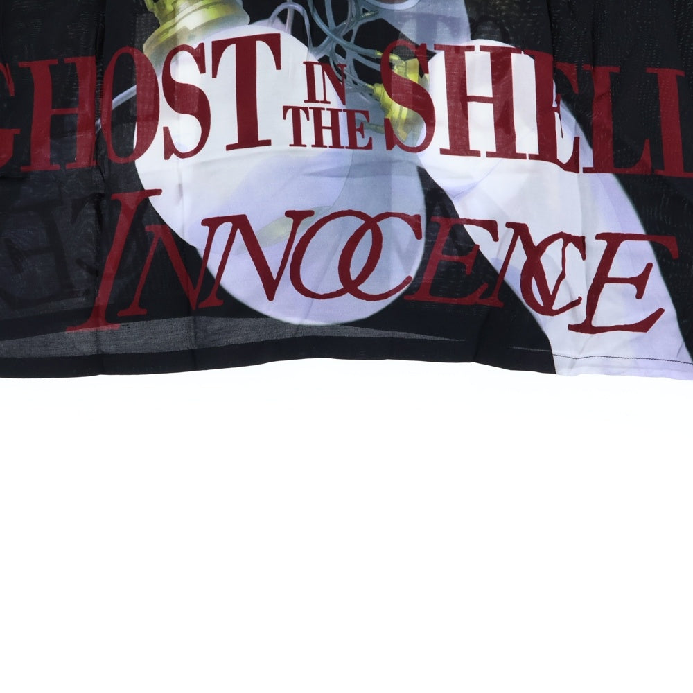 WACKO MARIA(ワコマリア) GHOST IN THE SHELL 2 INNOCENCE S/S HAWAIIAN SHIRT イノセンス ハワイアンシャツ 攻殻機動隊 半袖シャツ ブラック