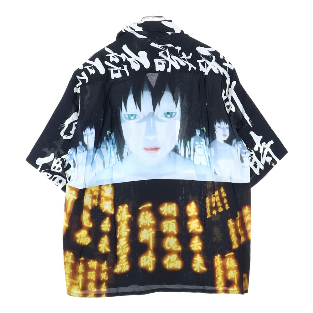 WACKO MARIA(ワコマリア) GHOST IN THE SHELL 2 INNOCENCE S/S HAWAIIAN SHIRT 攻殻機動隊 ハワイアンシャツ ブラック
