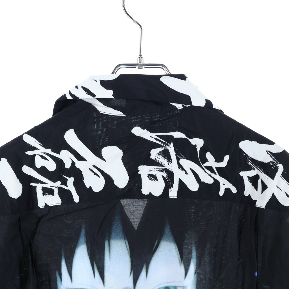 WACKO MARIA(ワコマリア) GHOST IN THE SHELL 2 INNOCENCE S/S HAWAIIAN SHIRT 攻殻機動隊 ハワイアンシャツ ブラック