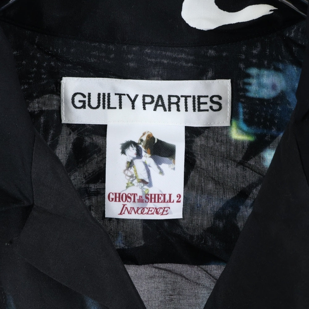 WACKO MARIA(ワコマリア) GHOST IN THE SHELL 2 INNOCENCE S/S HAWAIIAN SHIRT 攻殻機動隊 ハワイアンシャツ ブラック