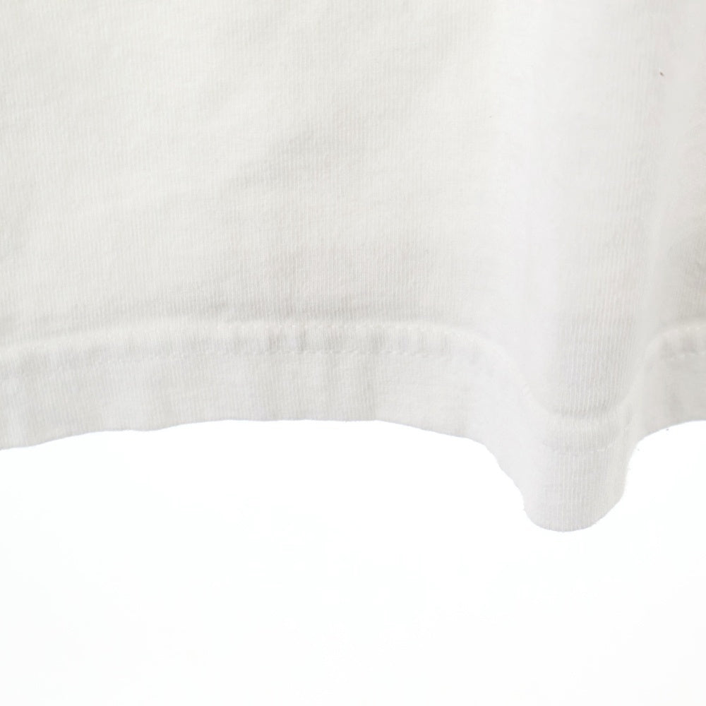 CHROME HEARTS(クロムハーツ) バックCHクロス 胸ポケット長袖Tシャツ 長袖カットソー ホワイト