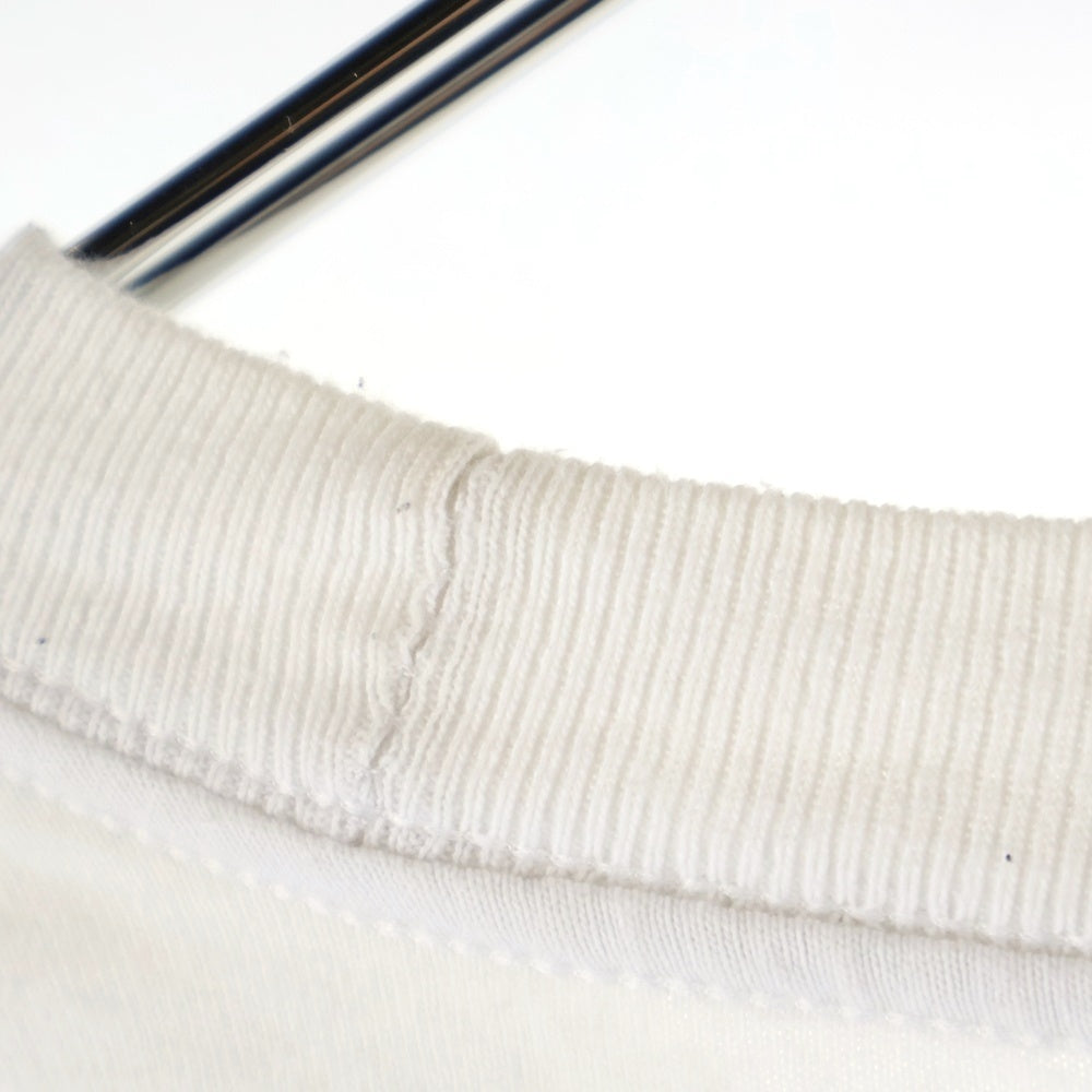 CHROME HEARTS(クロムハーツ) バックCHクロス 胸ポケット長袖Tシャツ 長袖カットソー ホワイト