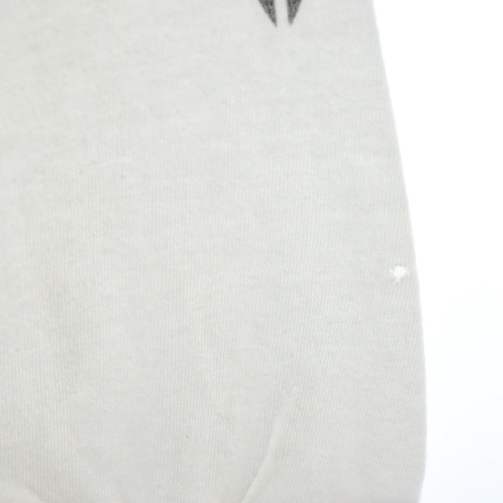 CHROME HEARTS(クロムハーツ) Horseshoe Arm Floral L/S Tee バックホースシュー アームフローラル 長袖Tシャツ ホワイト