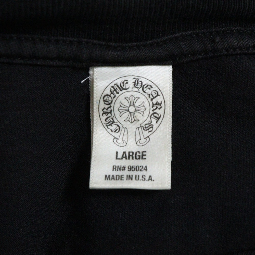 CHROME HEARTS(クロムハーツ) OLD CHプラス 東京限定 長袖カットソー 長袖Tシャツ ブラック