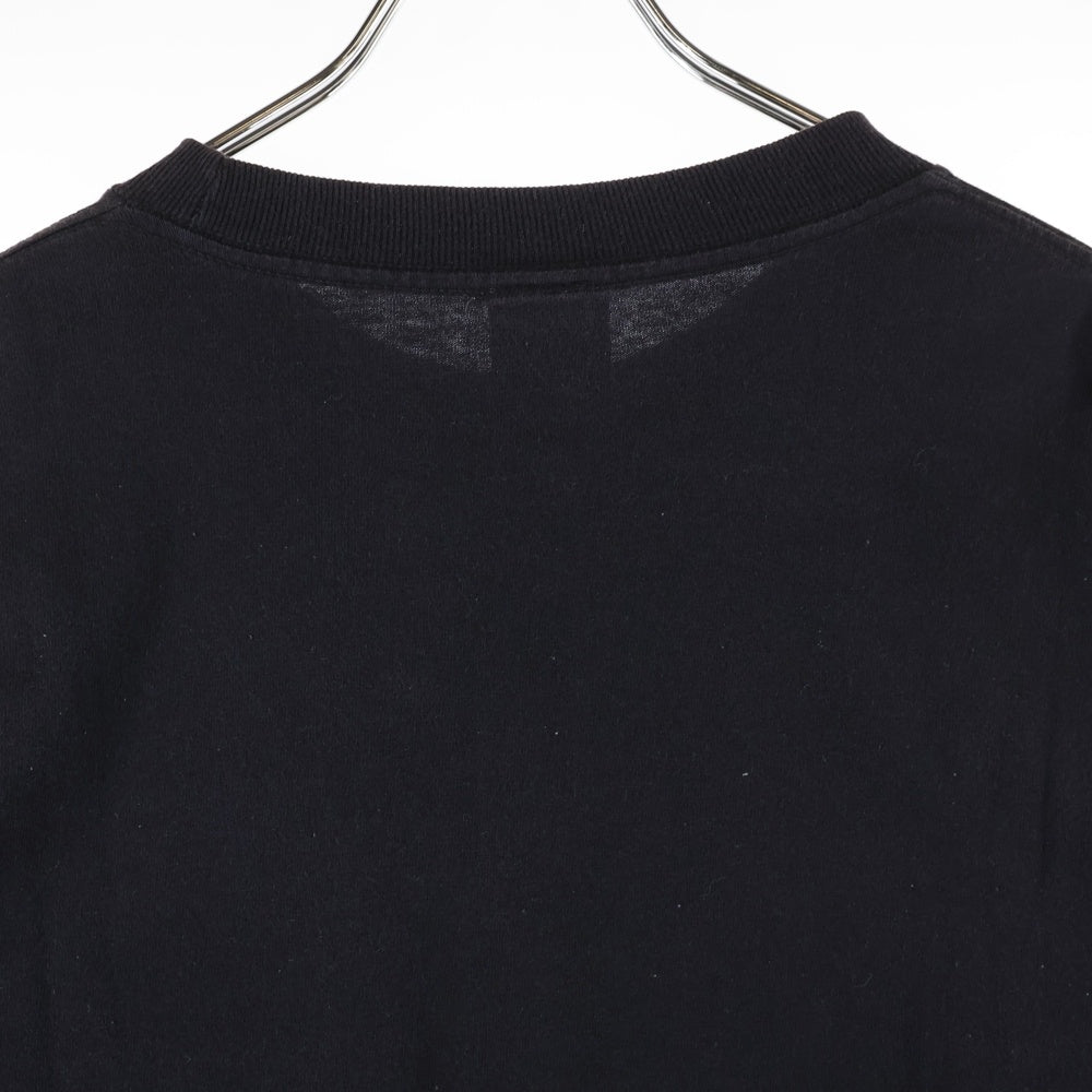 CHROME HEARTS(クロムハーツ) OLD オールドモデル Neck Logo ネックロゴ アームプリント ホースシューポケット 長袖カットソー 長袖Tシャツ ブラック
