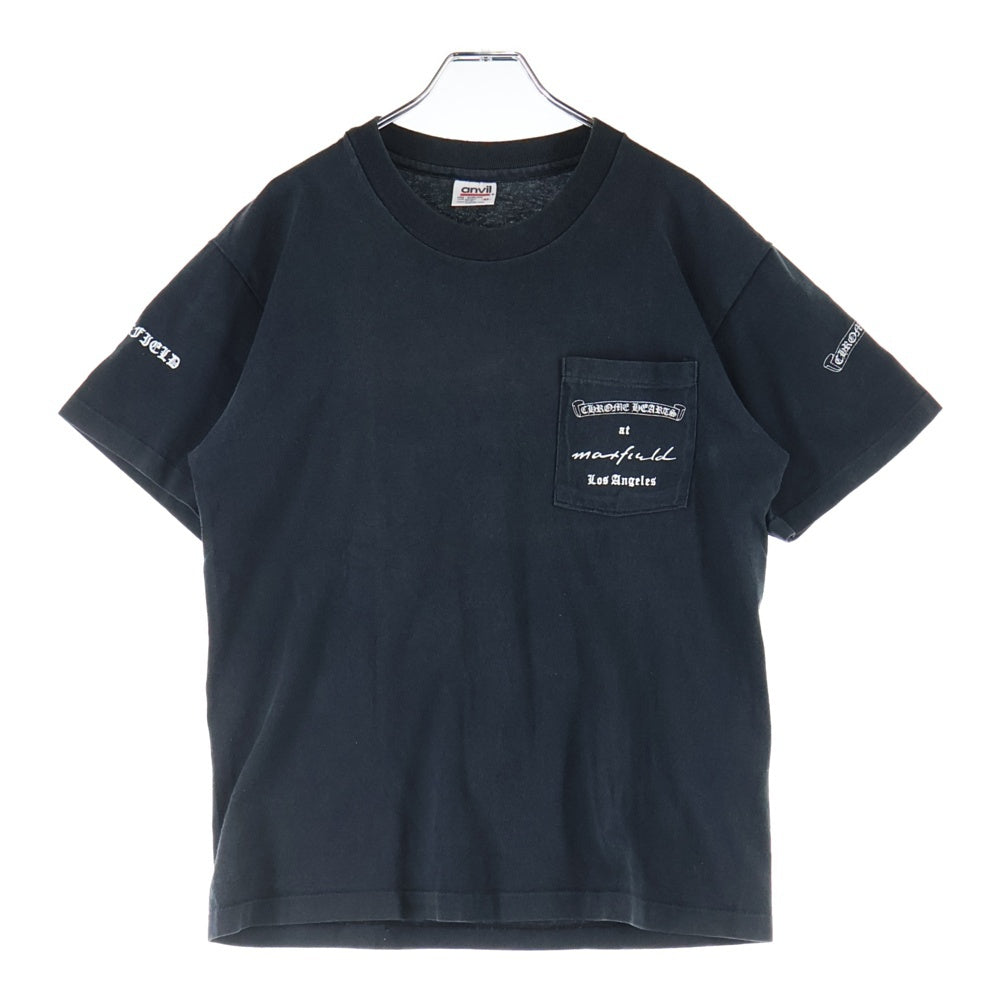 CHROME HEARTS(クロムハーツ) OLD ×max field Dagger TEE オールドモデル マックスフィールド ダガープリント 半袖Tシャツ カットソー ブラック