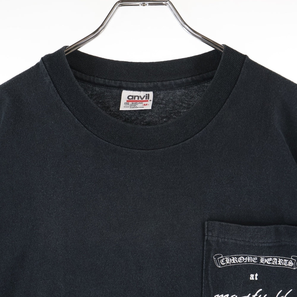 CHROME HEARTS(クロムハーツ) OLD ×max field Dagger TEE オールドモデル マックスフィールド ダガープリント 半袖Tシャツ カットソー ブラック