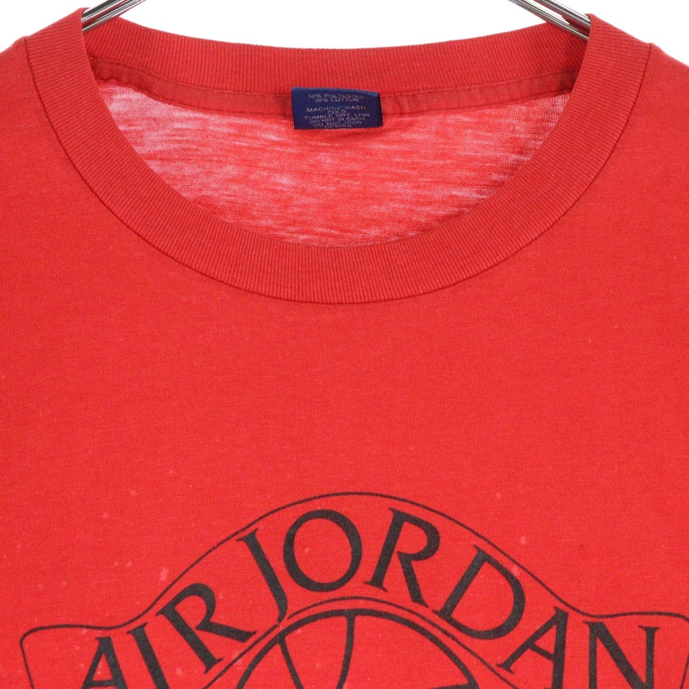 NIKE(ナイキ) 80S VINTAGE Air Jordan Wing Logo 紺タグ ウィングロゴプリント 半袖Tシャツ レッド