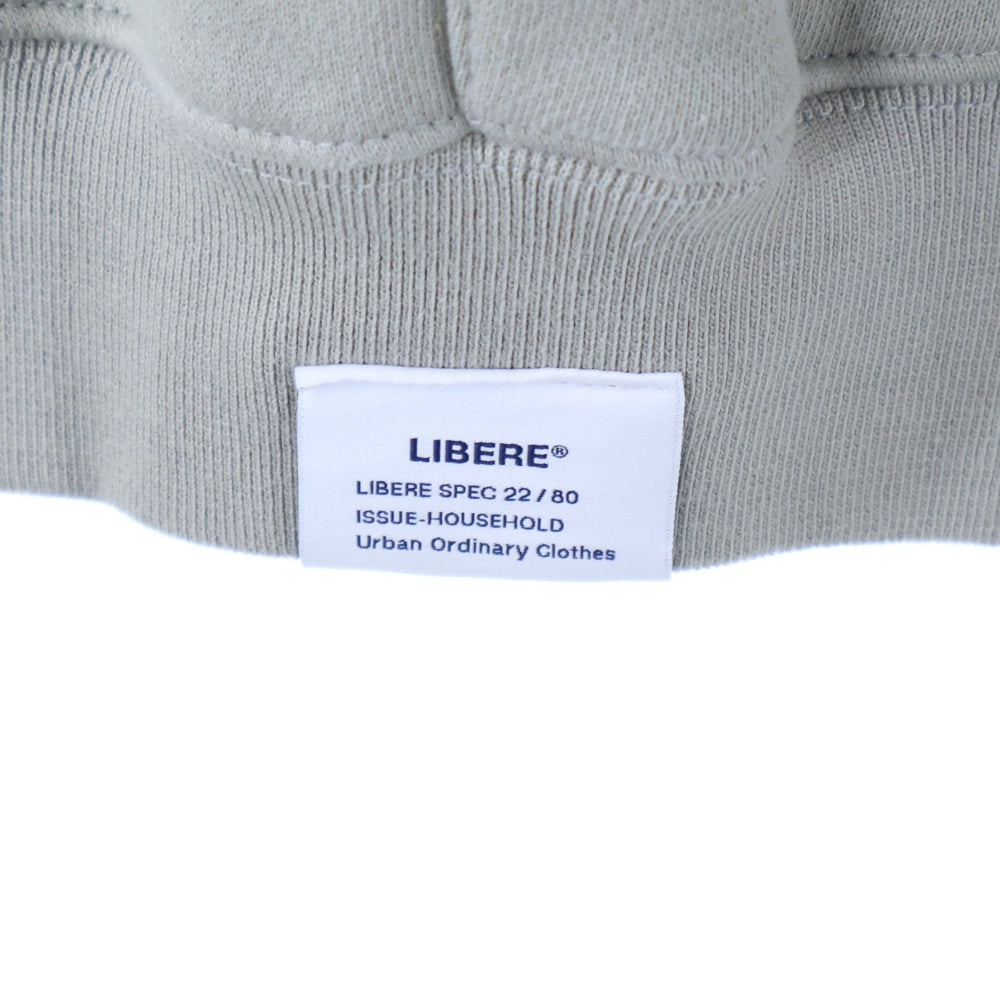 LIBERE(リベーレ) SABBATH LOGO HOODIE サバスロゴ プルオーバーパーカー グレー