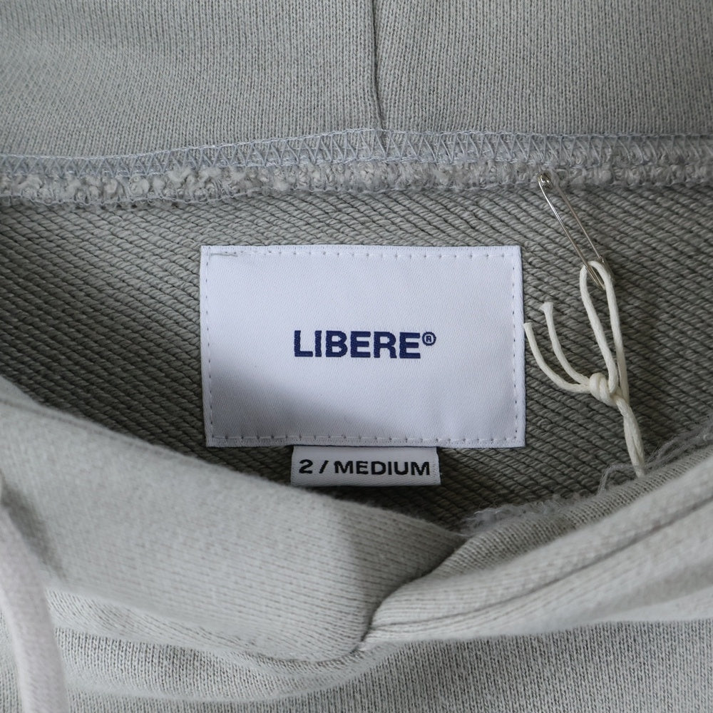 LIBERE(リベーレ) SABBATH LOGO HOODIE サバスロゴ プルオーバーパーカー グレー