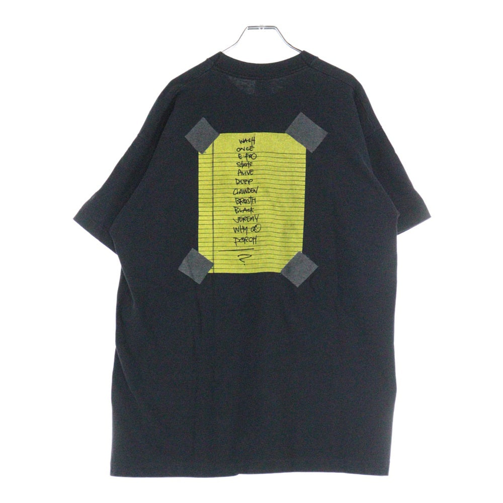 VINTAGE(ヴィンテージ) 90s PEARL JAM ALIVET パールジャム 両面プリント 半袖Tシャツ ブラック