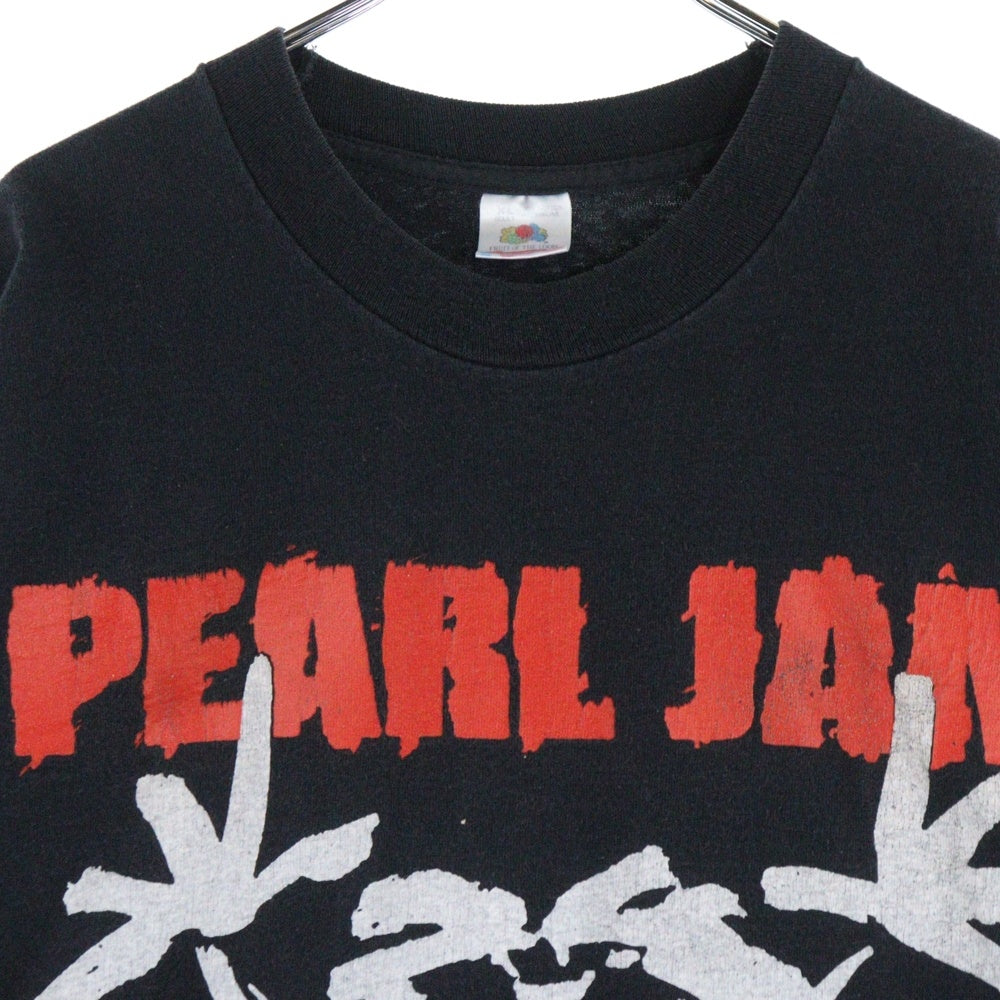 VINTAGE(ヴィンテージ) 90s PEARL JAM ALIVET パールジャム 両面プリント 半袖Tシャツ ブラック