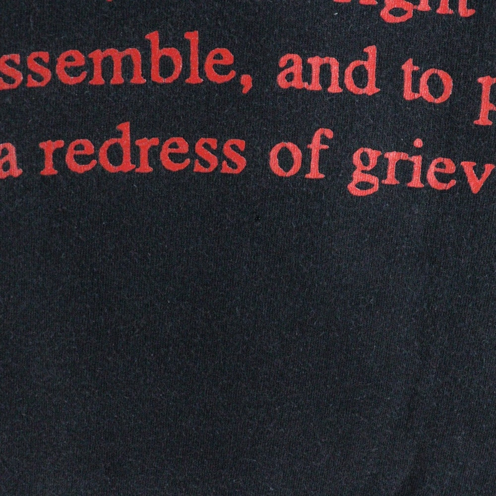 VINTAGE(ヴィンテージ) 90S JANES ADDICTION ARTICLE1 1991 TOUR TEE ヴィンテージ ジェーンズアディクション アーティクル1 1991ツアー 両面プリント 半袖Tシャツ ブラック