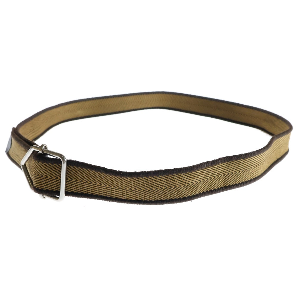 BOTTEGA VENETA(ボッテガヴェネタ) Stripes Decoration Other Belts ストライプデザイン ベルト ベージュ