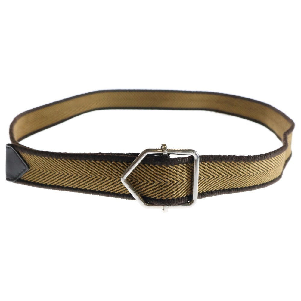 BOTTEGA VENETA(ボッテガヴェネタ) Stripes Decoration Other Belts ストライプデザイン ベルト ベージュ