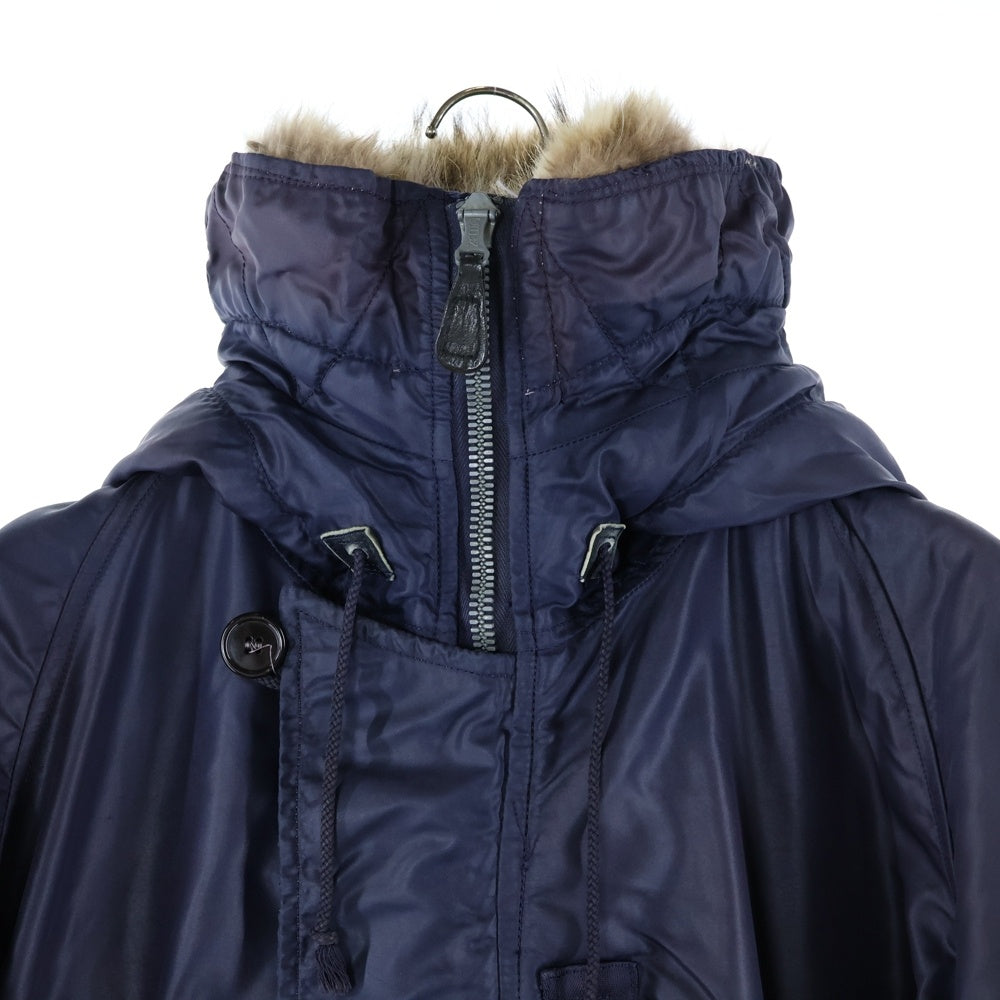 VINTAGE(ヴィンテージ) 50S U.S.AIR FORCE. TYPE N-3A FLIGHT JACKET CROWN スプリング式 ジップ フライトジャケット ネイビー