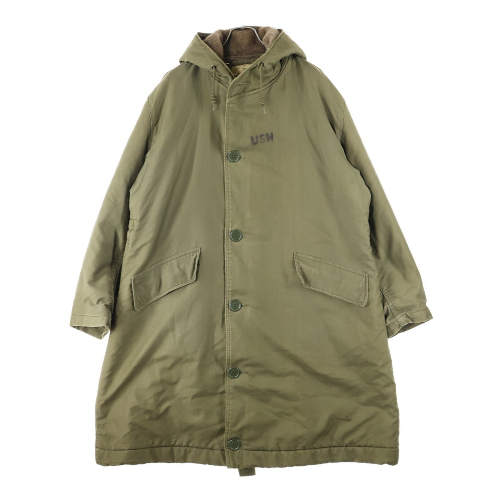VINTAGE(ヴィンテージ) 40S US NAVY N-2 Deck Coat アルパカウールライニング デッキコート カーキ