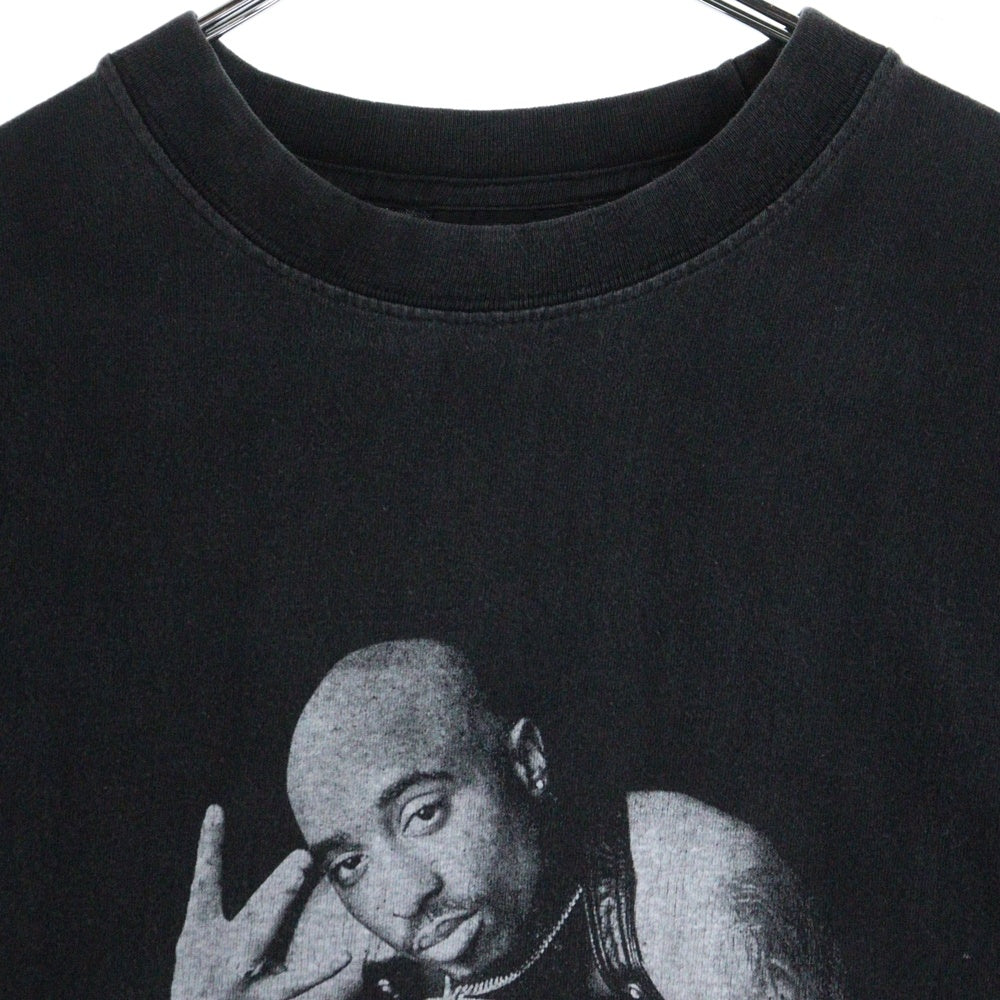 VINTAGE(ヴィンテージ) 90-00s 2PAC All Eyes On Me 両面プリント 半袖Tシャツ カットソー ブラック