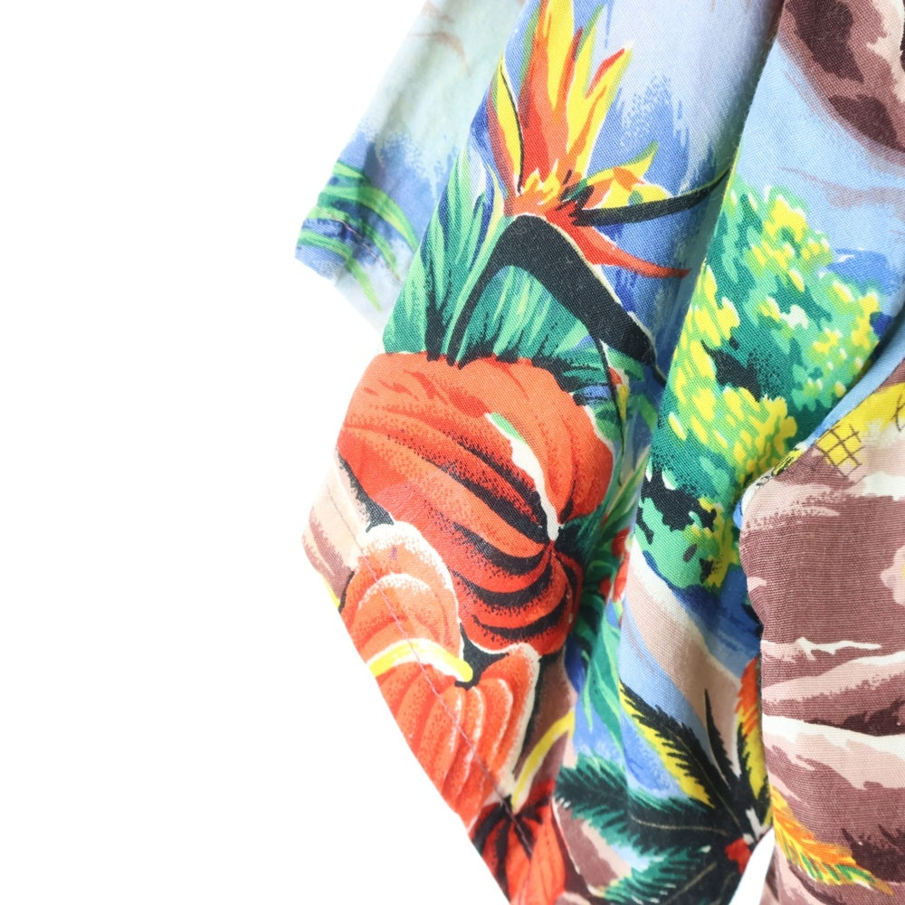 VINTAGE(ヴィンテージ) 50s PALI Hawaiian Shirt 総柄プリント ハワイアンシャツ 半袖シャツ 総柄