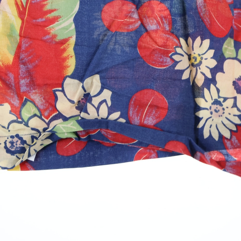 POLO RALPH LAUREN(ポロラルフローレン) 90s CALDWELL Cotton Aloha Shirt オープンカラシャツ 半袖アロハシャツ 花柄