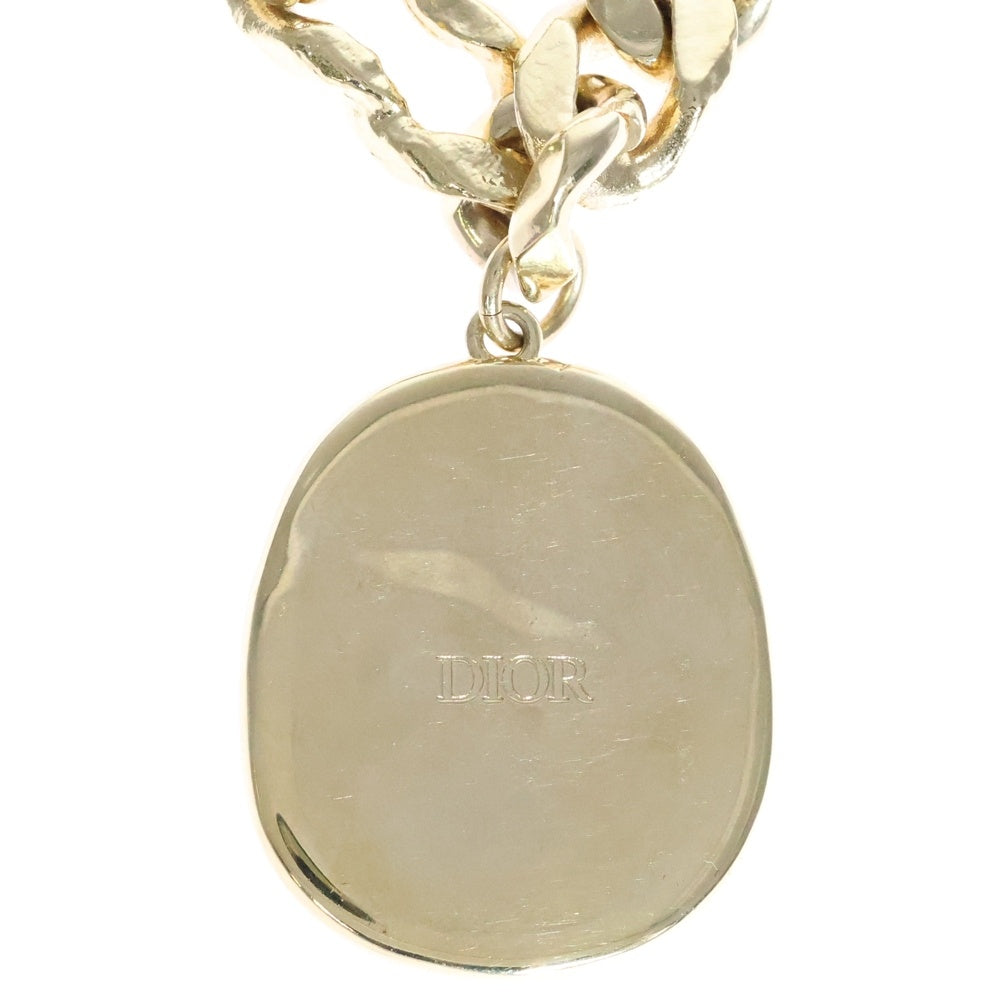 DIOR(ディオール) 22AW × Cactus Jack Pendant Necklace カクタスジャック 喜平 デザイン ネックレス ゴールド