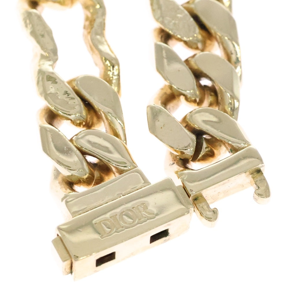 DIOR(ディオール) 22AW × Cactus Jack Pendant Necklace カクタスジャック 喜平 デザイン ネックレス ゴールド