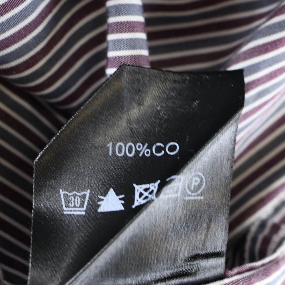 RAF SIMONS(ラフシモンズ) 16AW Extra Big shirt エクストラ ビッグ ストライプ シャツ マルチカラー 162-10003-08051
