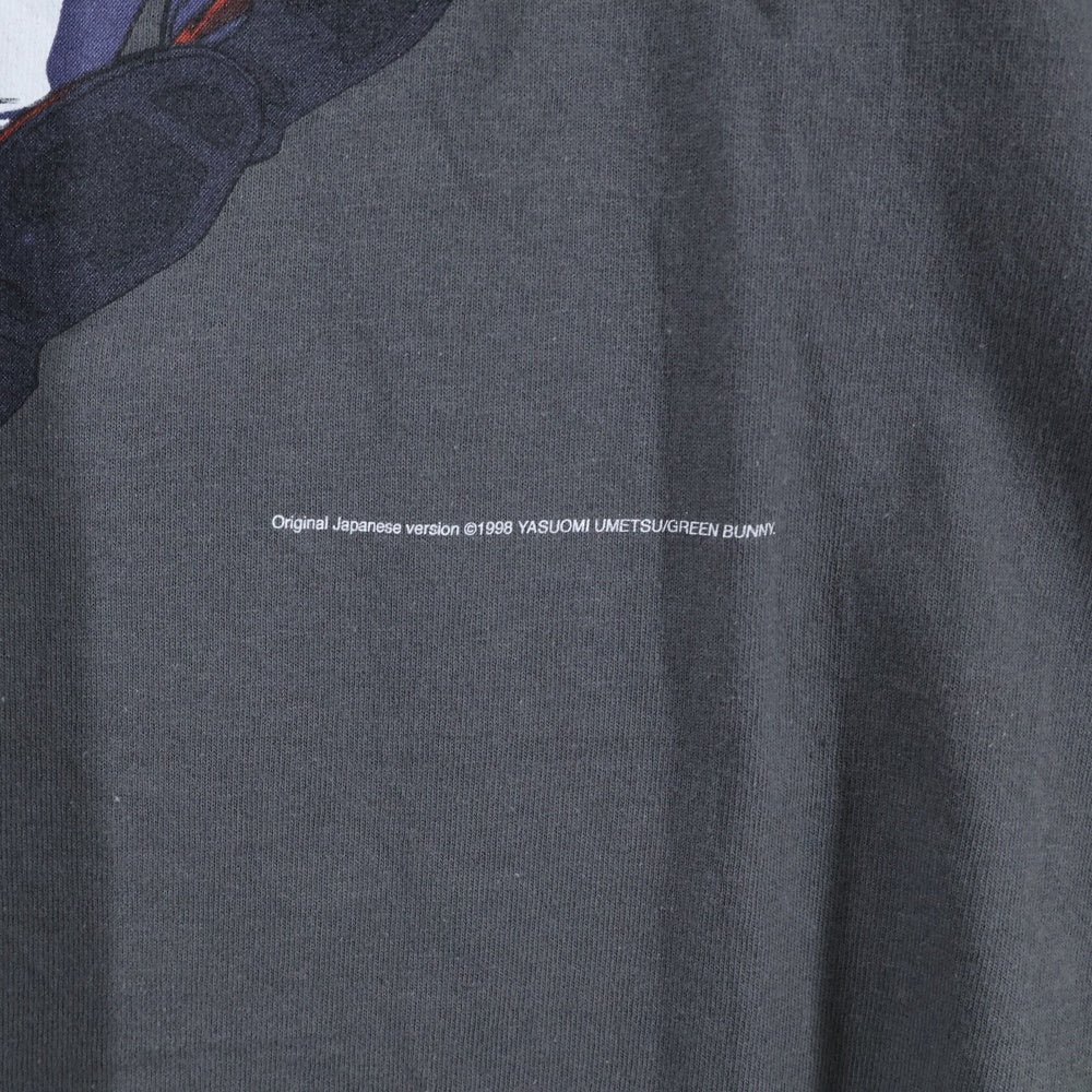VINTAGE(ヴィンテージ) 90-00s A KITE ANIME TEE カイト フロントプリント Tシャツ 半袖カットソー ブラック