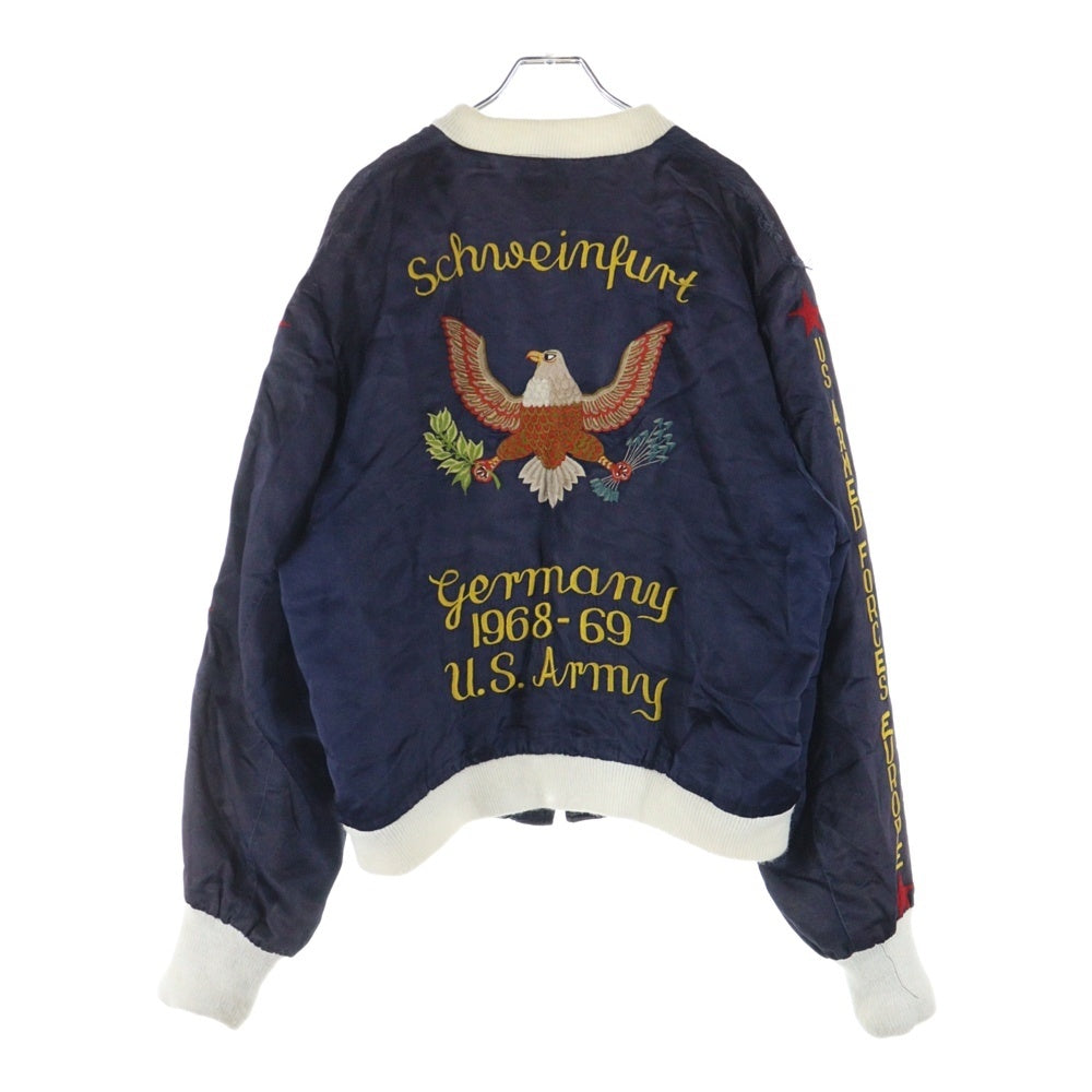 VINTAGE(ヴィンテージ) 60ー70s SOUVENIR JACKET U.S ARMY スーベニア アーミージャケット ネイビー