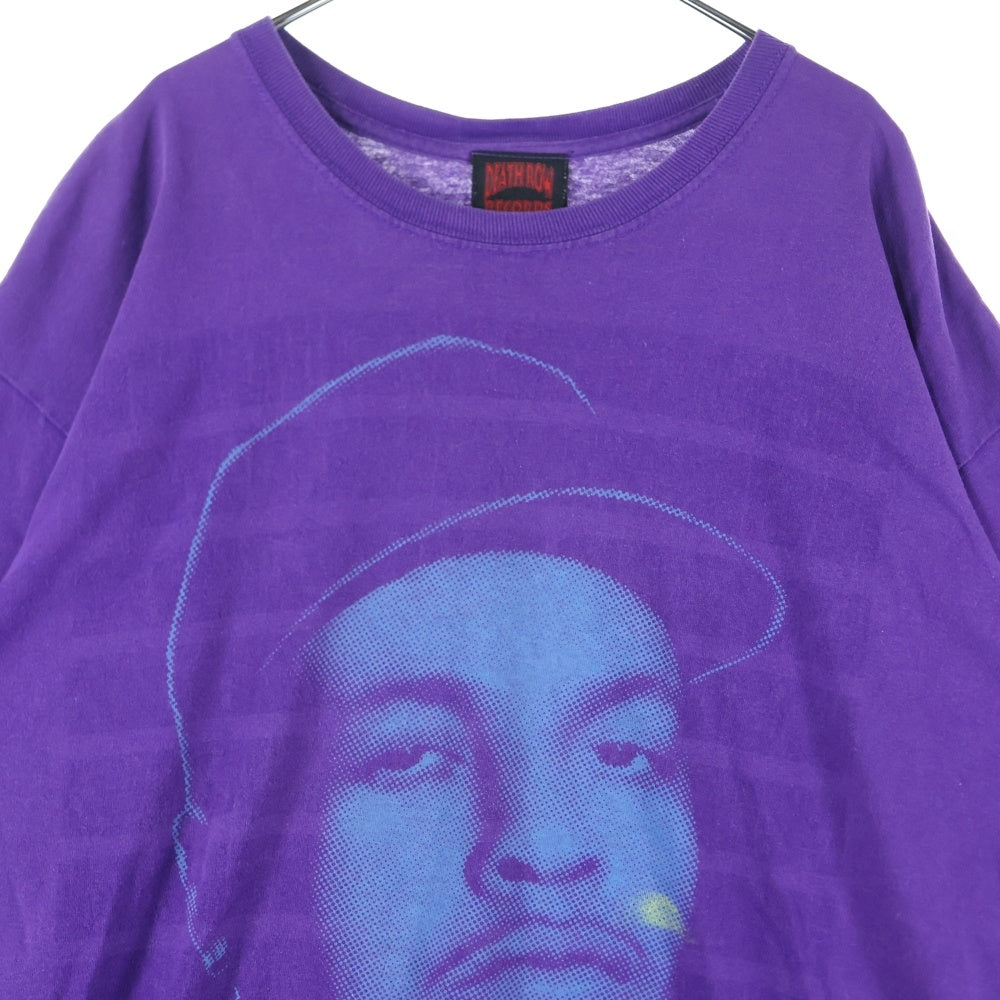 VINTAGE(ヴィンテージ) 00s DR.DRE Death Row ドクタードレー デスロウ 半袖プリントTシャツ ラップTシャツ カットソー パープル
