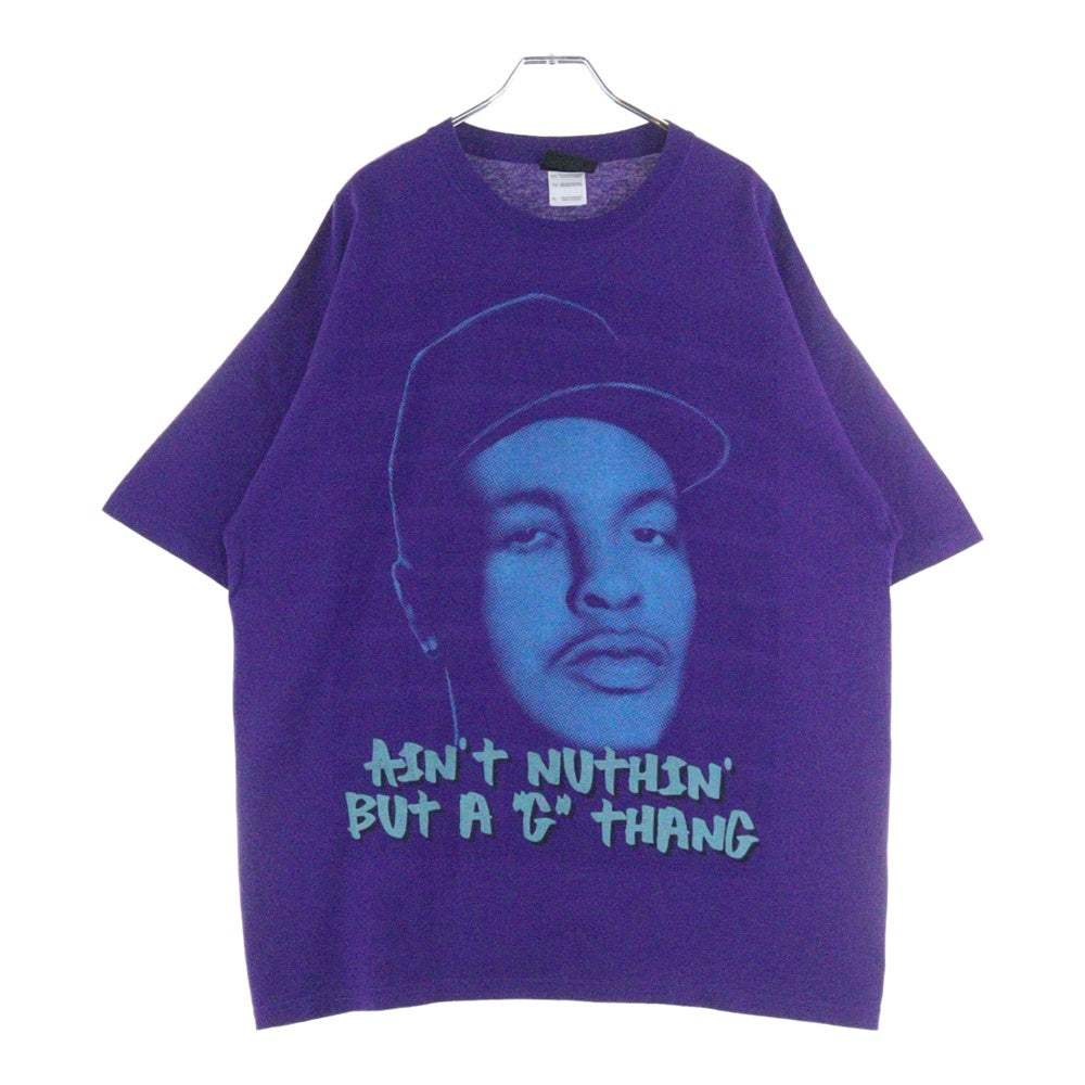 VINTAGE(ヴィンテージ) 00s DR.DRE Death Row ドクタードレー デスロウ 半袖プリントTシャツ ラップTシャツ カットソー パープル