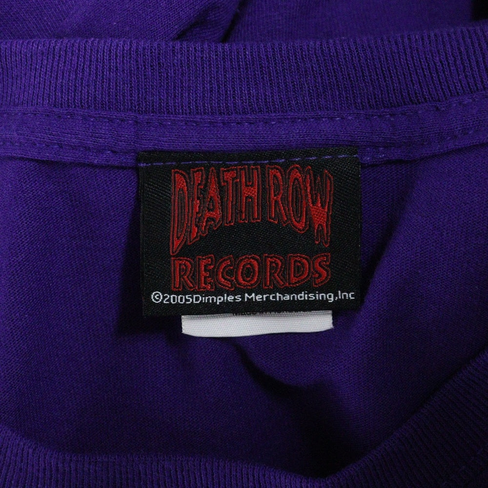 VINTAGE(ヴィンテージ) 00s DR.DRE Death Row ドクタードレー デスロウ 半袖プリントTシャツ ラップTシャツ カットソー パープル