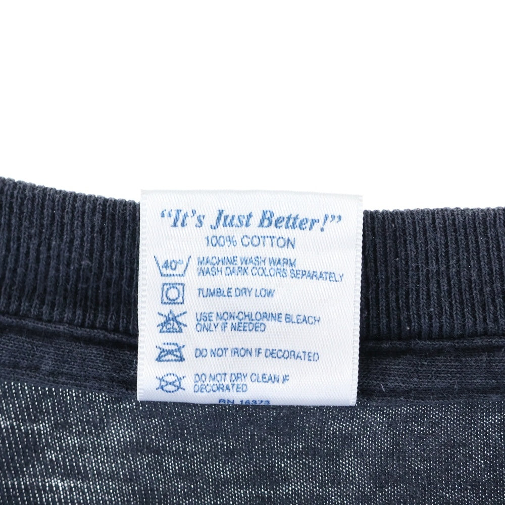 VINTAGE(ヴィンテージ) 90s PUFF DADDY The Family No Way パフダディー 両面プリント 半袖Tシャツ ラップTシャツ ブラック